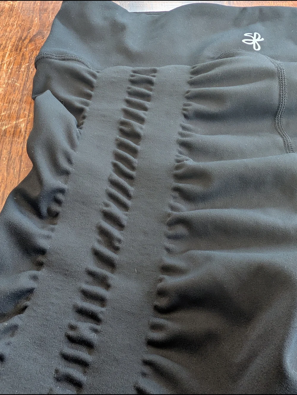 Sweetflexx Activewear Leggings Womens Size 8 Black Athleisure Resistance NWT